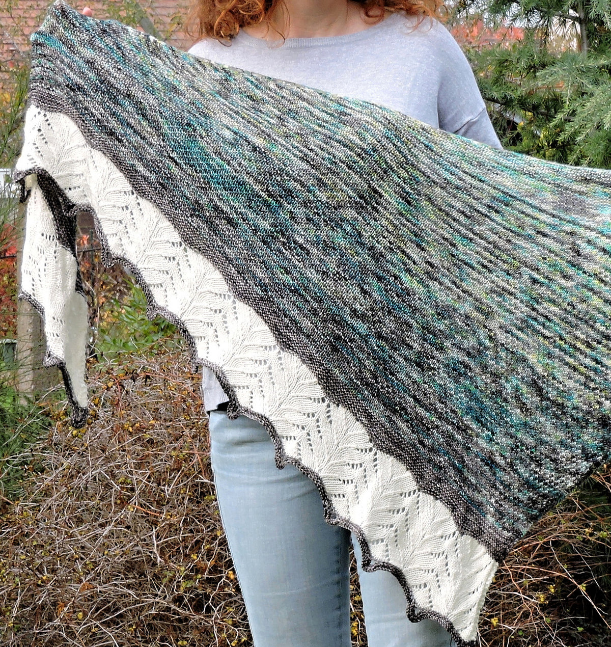 Sarabande Shawl by Jana Markova-Patterns-Jana Markova-Alpaca Direct