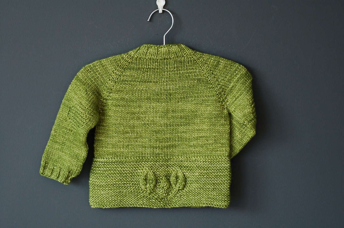 Petites Feuilles Cardigan by Lisa Chemery-Patterns-Lisa Chemery-Alpaca Direct