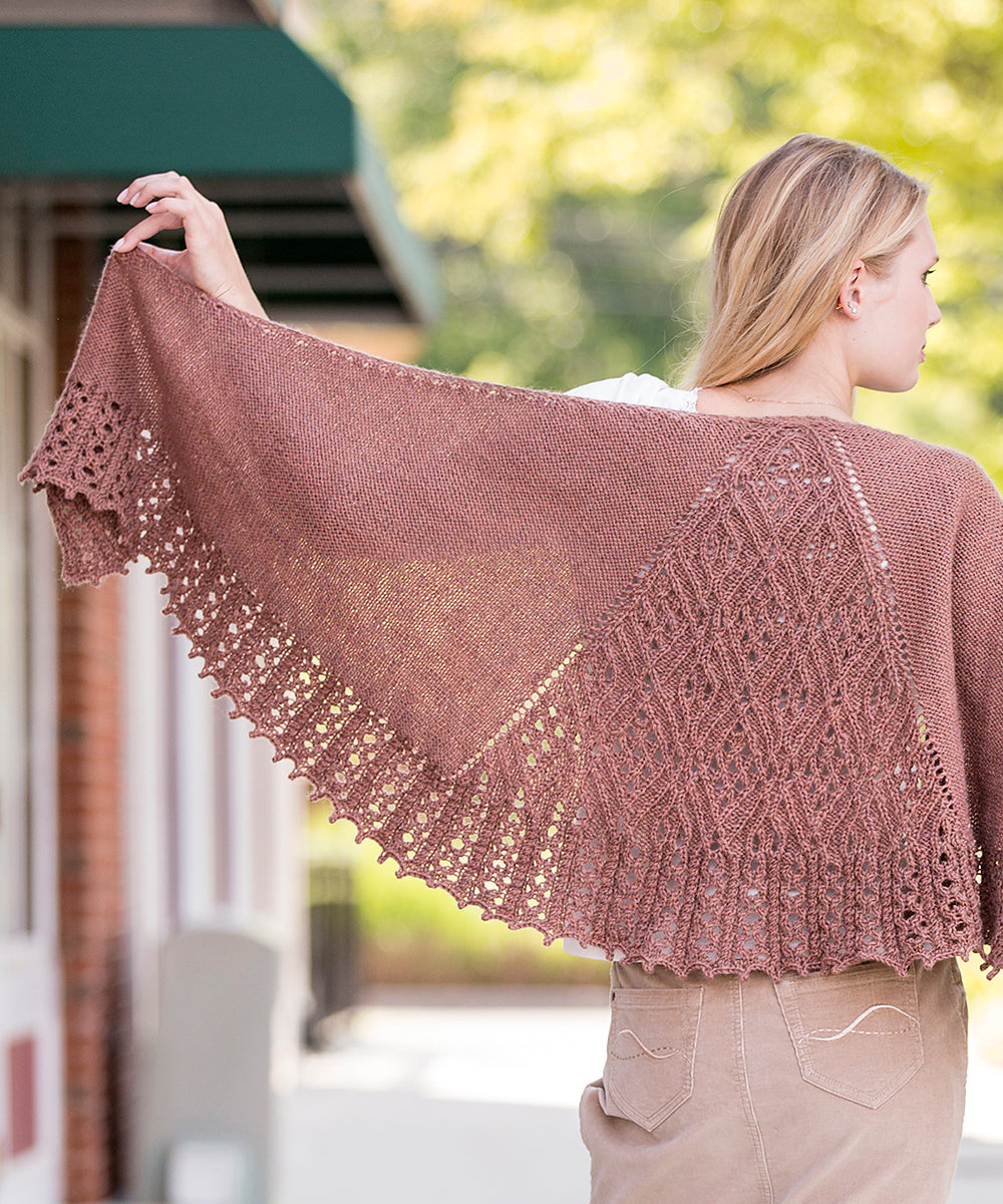 Dilworth Shawl by Amy Gunderson-Patterns-Universal Yarns-Alpaca Direct