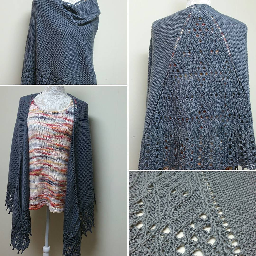 Dilworth Shawl by Amy Gunderson-Patterns-Universal Yarns-Alpaca Direct