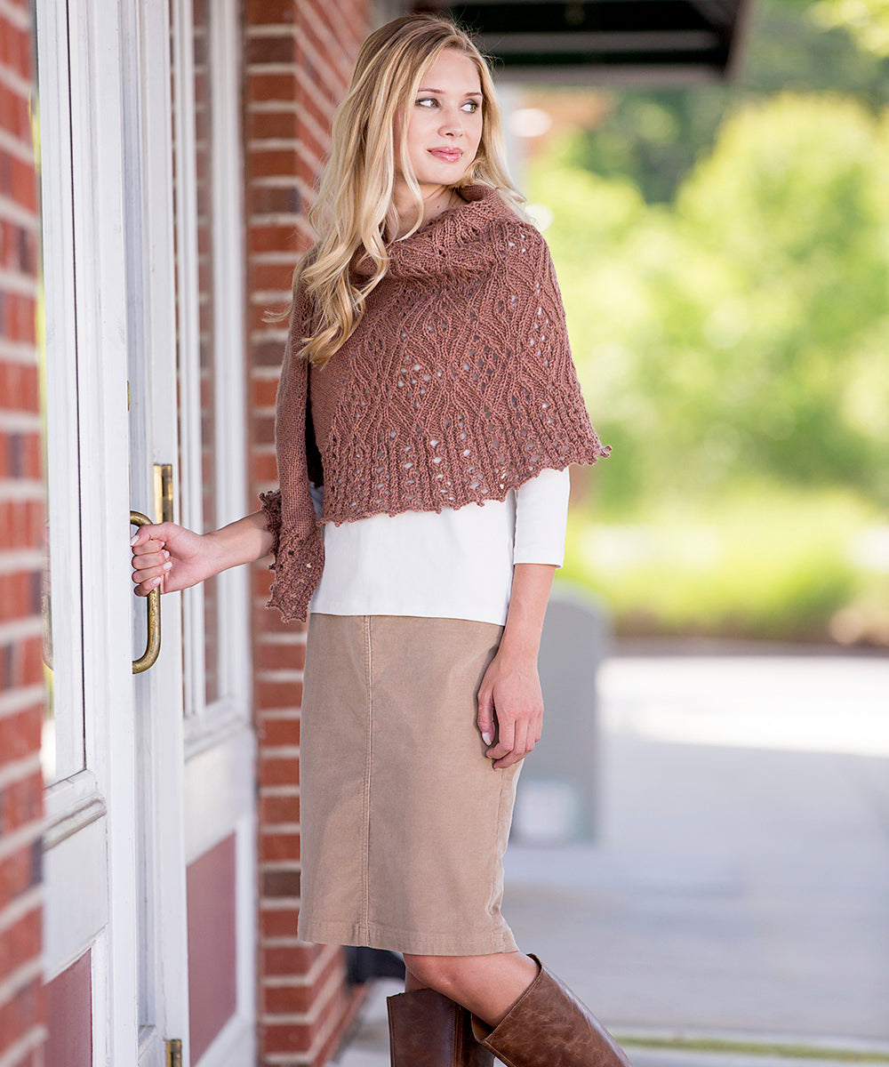 Dilworth Shawl by Amy Gunderson-Patterns-Universal Yarns-Alpaca Direct