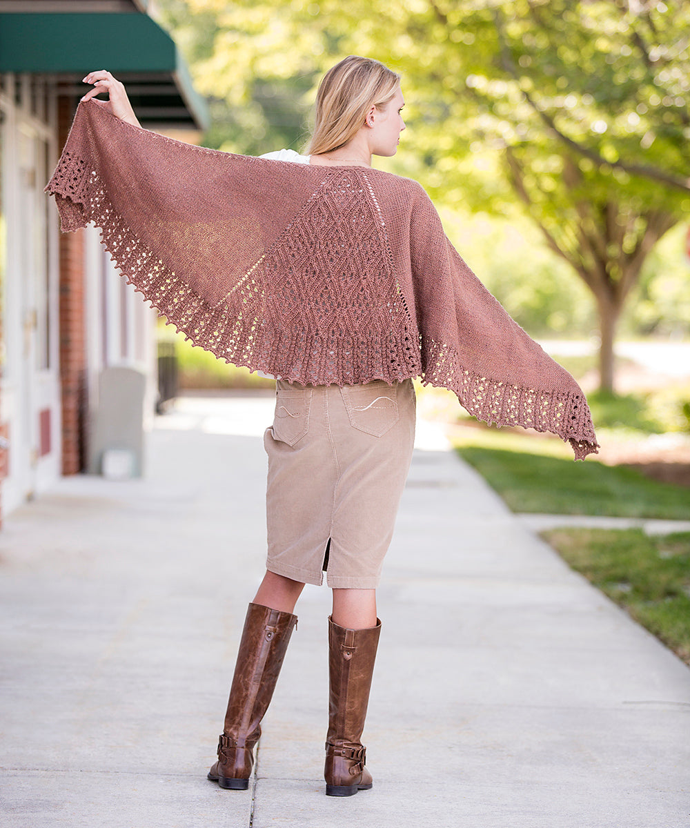 Dilworth Shawl by Amy Gunderson-Patterns-Universal Yarns-Alpaca Direct