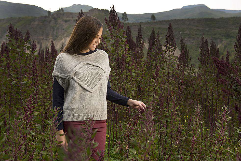 Dominga Top by Laura Zukaite-Patterns-Berroco-Alpaca Direct