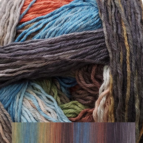 Schoppel-Wolle Zauberball Cotton-Yarn-Schoppel-Wolle-2407 Downtown-Alpaca Direct