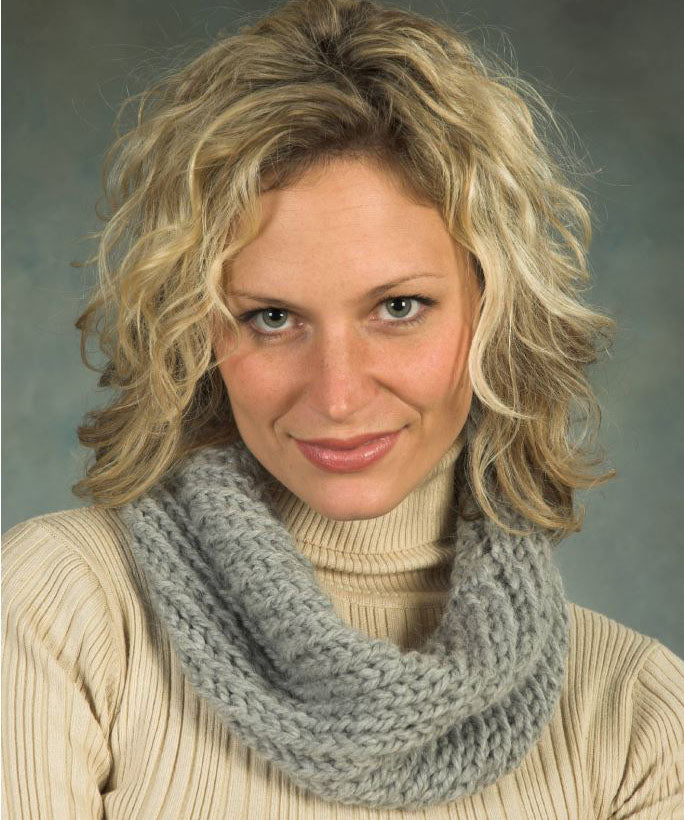 Eyelet Cowl by Amanda Johnson *Free Pattern*-Patterns-Plymouth Yarn-Alpaca Direct