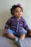 F602 Sweetly Stripes Cardigan by Vanessa Ewing-Patterns-Plymouth Yarn-Alpaca Direct