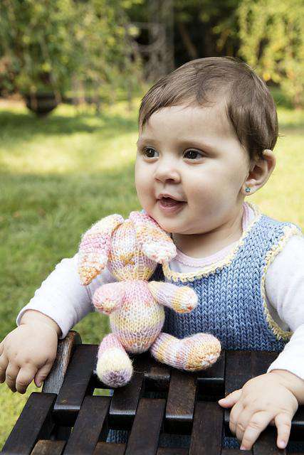 Toy Rabbit Pattern by Vanessa Ewing-Patterns-Plymouth Yarn-Alpaca Direct