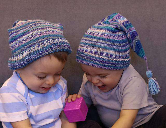 F797 Baby & Kids Stocking Cap by Vanessa Ewing Secondary image
