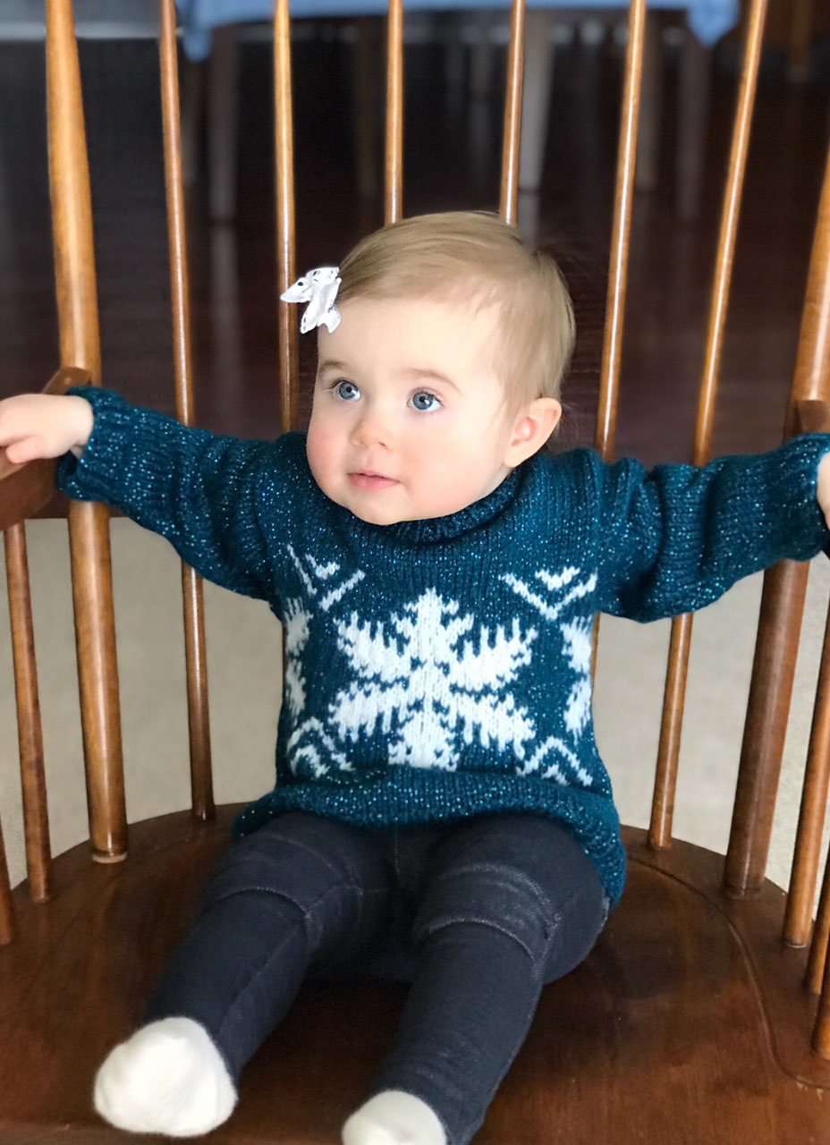 F839 Child's Fairisle Pullover by Plymouth Yarn-Patterns-Plymouth Yarn-Alpaca Direct Main image