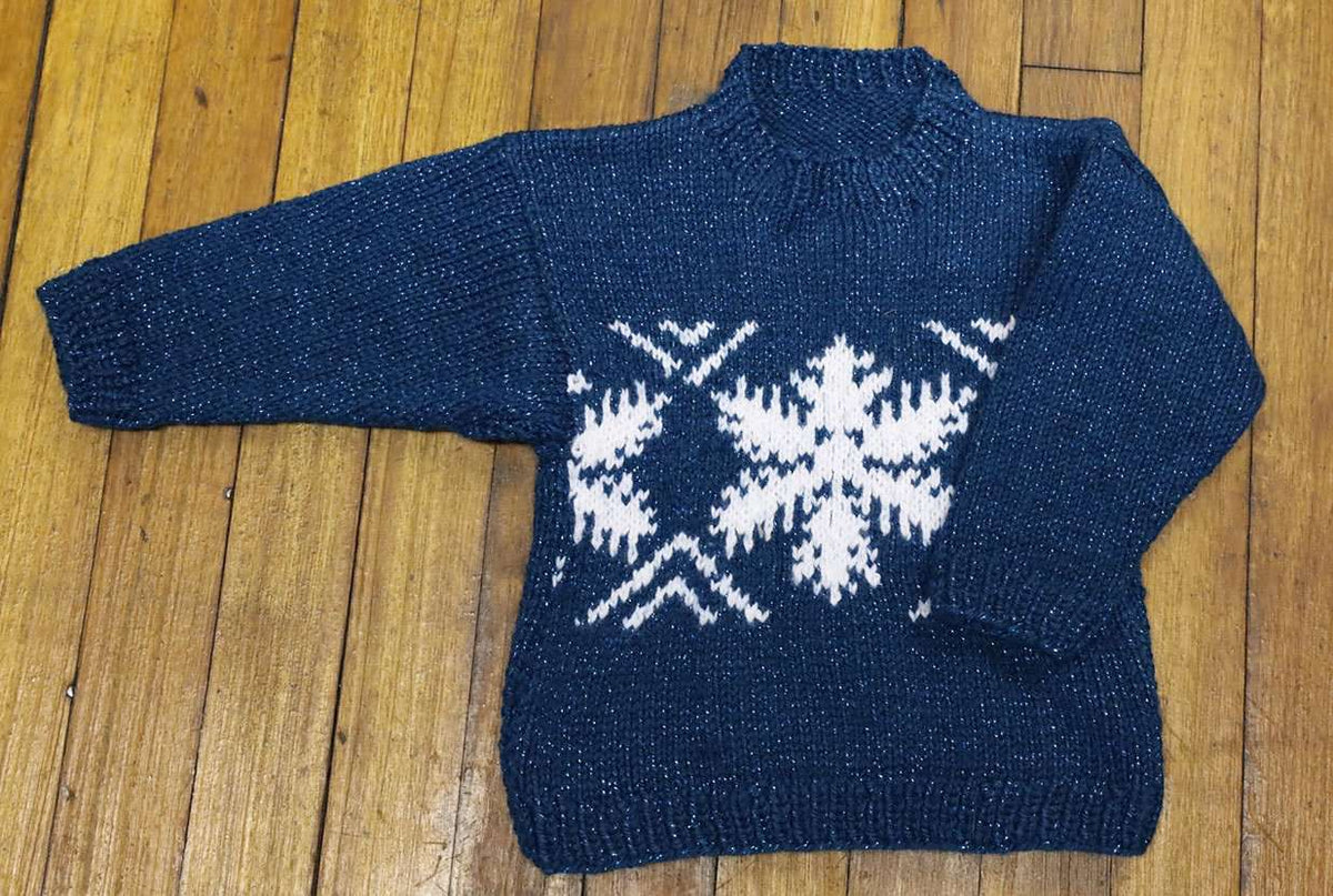 F839 Child's Fairisle Pullover by Plymouth Yarn-Patterns-Plymouth Yarn-Alpaca Direct