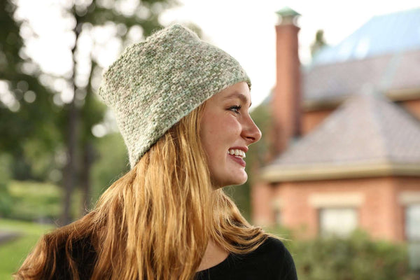 F884 Linen Stitch Hat by Plymouth Yarn-Patterns-Plymouth Yarn-Alpaca Direct
