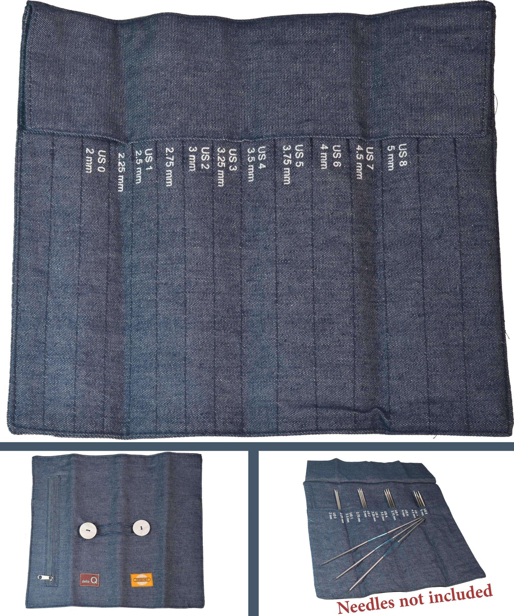 FlexiRoll - Flexi Flip Case-Notions-DellaQ-Denim-Alpaca Direct