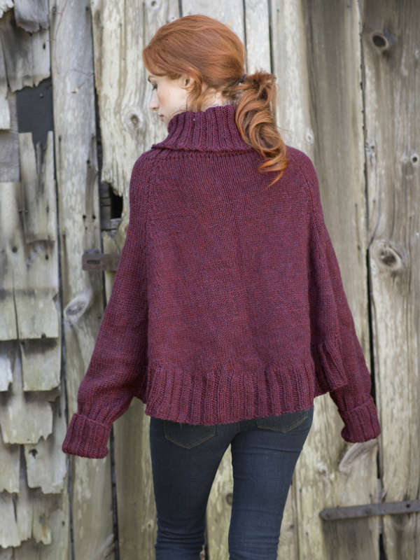Galilee Poncho by the Berroco Design Team *Free Pattern*-Patterns-Berroco-Alpaca Direct