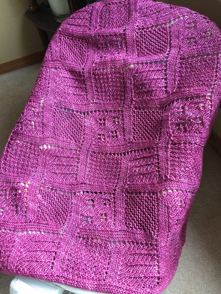 Garden Patch Baby Blanket by Verybusymonkey-Patterns-Verybusymonkey-Alpaca Direct