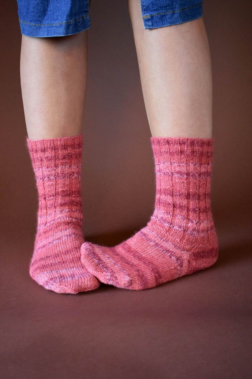 Garden Wall Socks by Carol J. Sulcoski *Free Pattern*-Patterns-Universal Yarns-Alpaca Direct