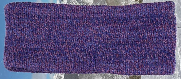 Alpaca Marled Headband-Apparel-Alpaca Direct-Purple-Alpaca Direct