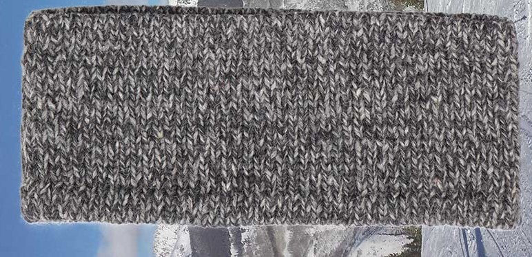 Alpaca Marled Headband-Apparel-Alpaca Direct-Charcoal-Alpaca Direct