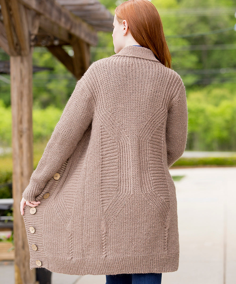 Hickory Grove Cardigan by Amy Gunderson-Patterns-Universal Yarns-Alpaca Direct