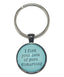 I Find Your Lack Of Yarn Disturbing Keychain-Notions-Alpaca Direct-Teal-Alpaca Direct