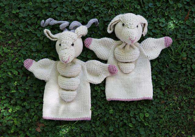 Merino Sheep Puppet by Malabrigo-Patterns-Malabrigo Yarn-Alpaca Direct Main image