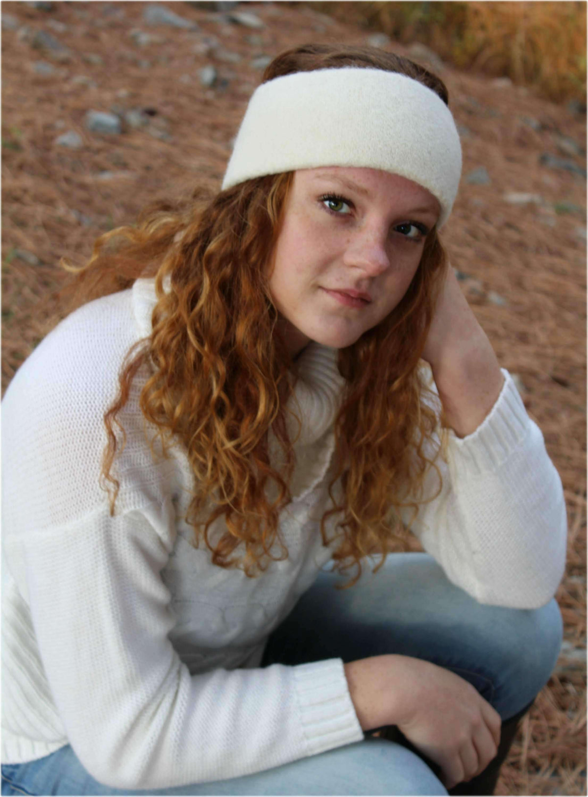 Alpaca Skiband-Apparel-Alpaca Direct-Natural-Alpaca Direct