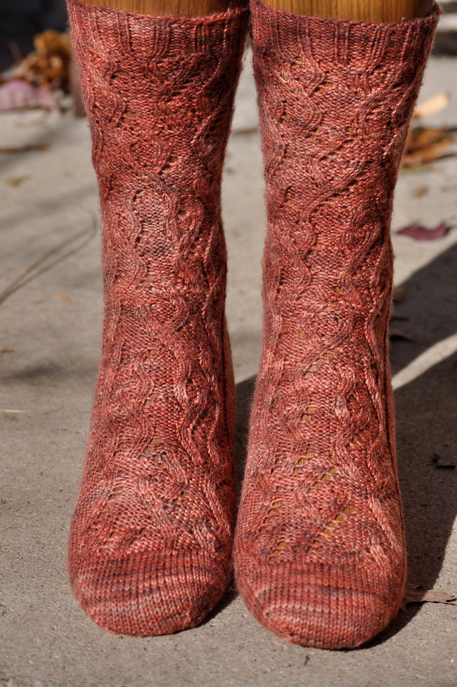 Irish Moss Socks By Verybusymonkey-Patterns-Verybusymonkey-Alpaca Direct Main image