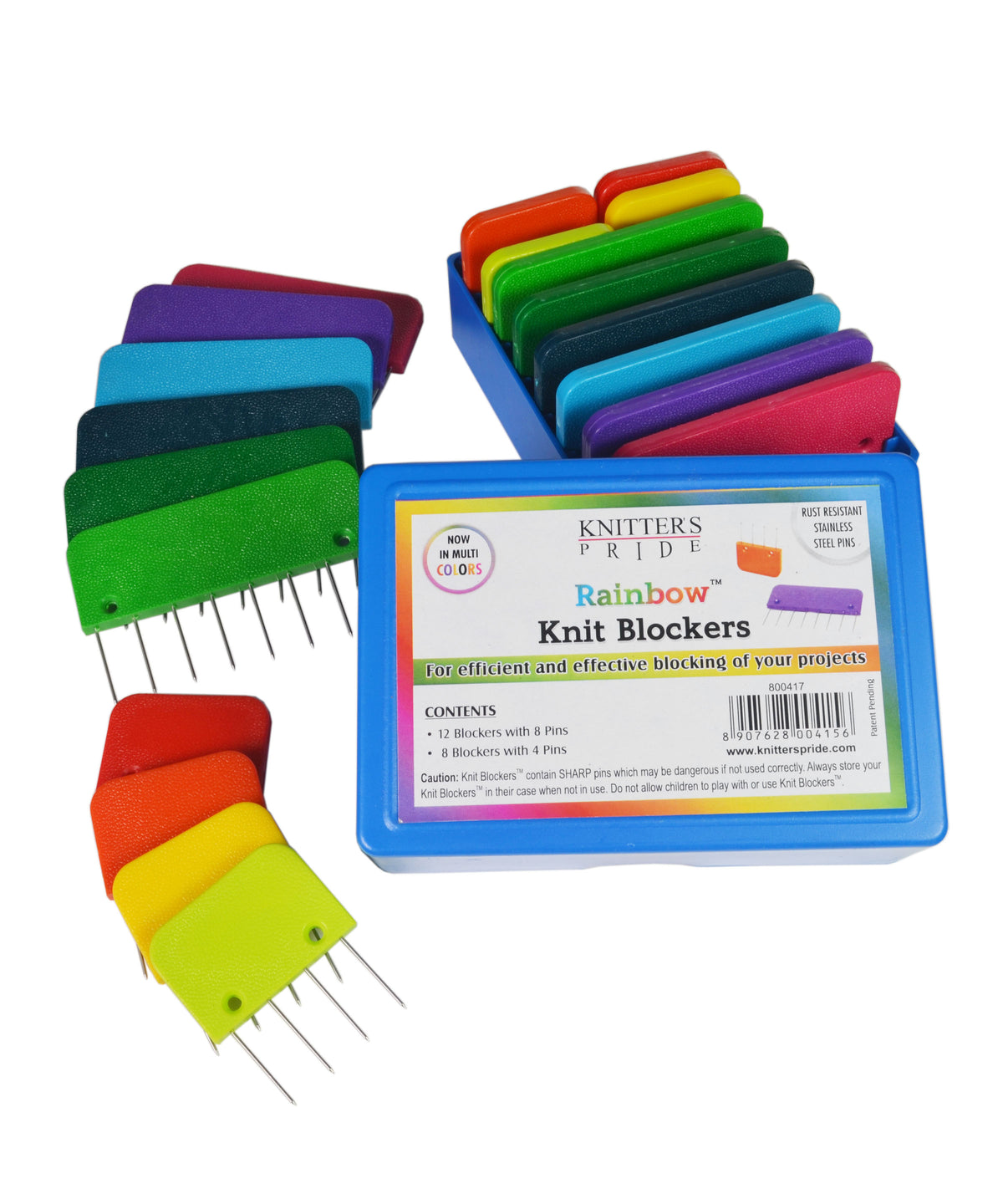 Knitter's Pride Knit Blockers Set #8415-Notions-Knitter's Pride-Rainbow-Alpaca Direct