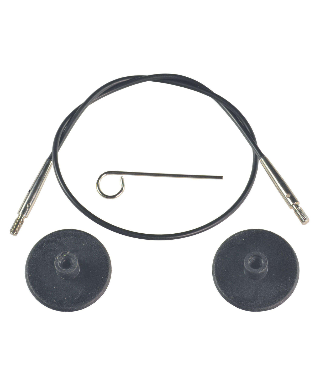 Knitter's Pride 20" Interchangeable Single Cord-Needles-Knitter's Pride-Black-Alpaca Direct