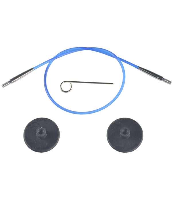 Knitter's Pride 20" Interchangeable Single Cord-Needles-Knitter's Pride-Blue-Alpaca Direct
