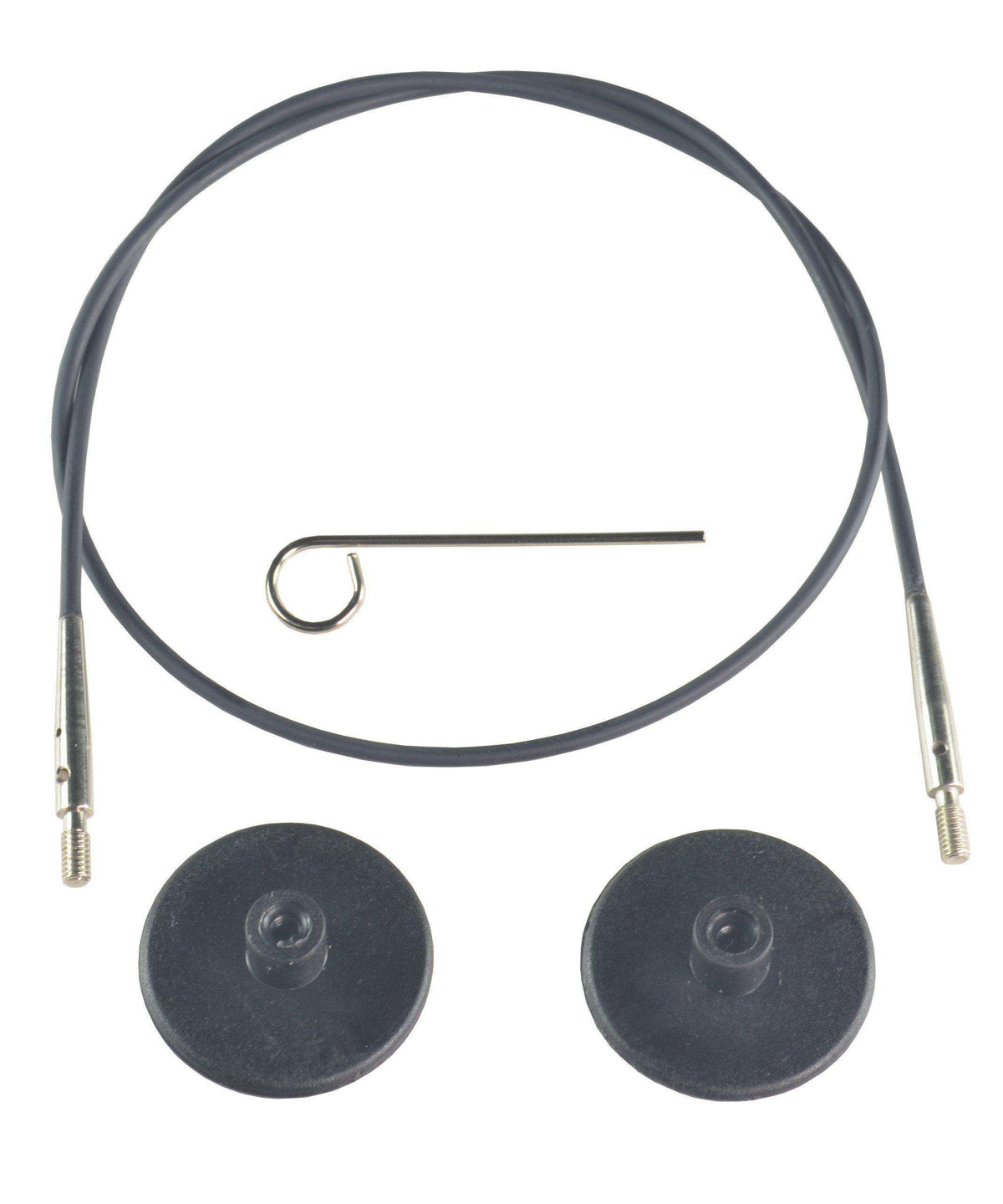 Knitter's Pride 24" Interchangeable Single Cord-Needles-Knitter's Pride-24 Black-Alpaca Direct