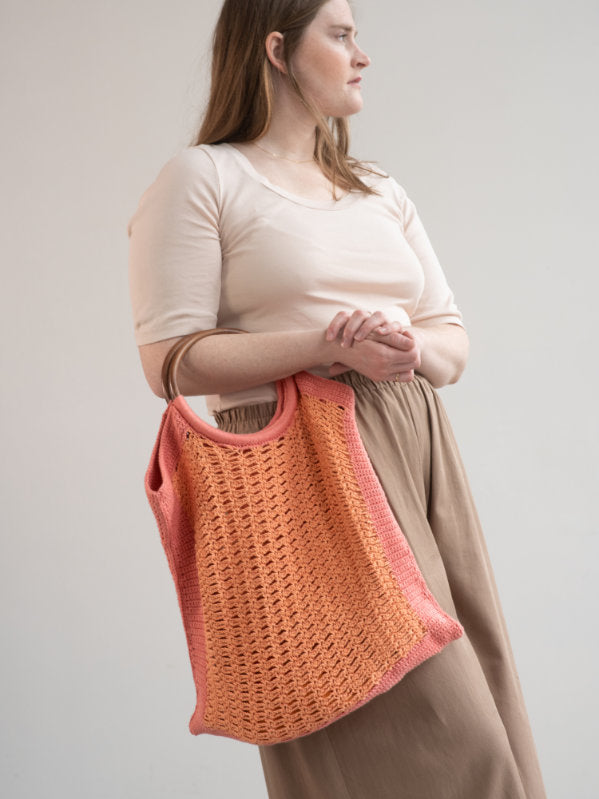 Komodo Crochet Bag by Donna Yacino-Patterns-Berroco-Alpaca Direct