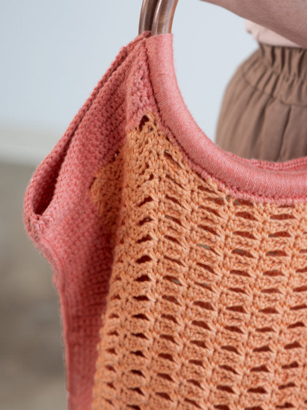 Komodo Crochet Bag by Donna Yacino-Patterns-Berroco-Alpaca Direct