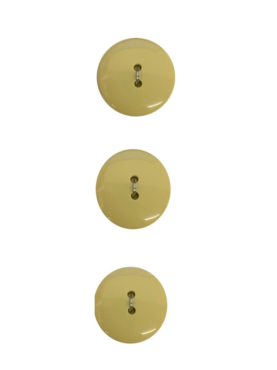 La Mode Beige 7/8&quot; (22MM) Buttons 2 hole 3 piece #32000-Notions-Alpaca Direct-Alpaca Direct