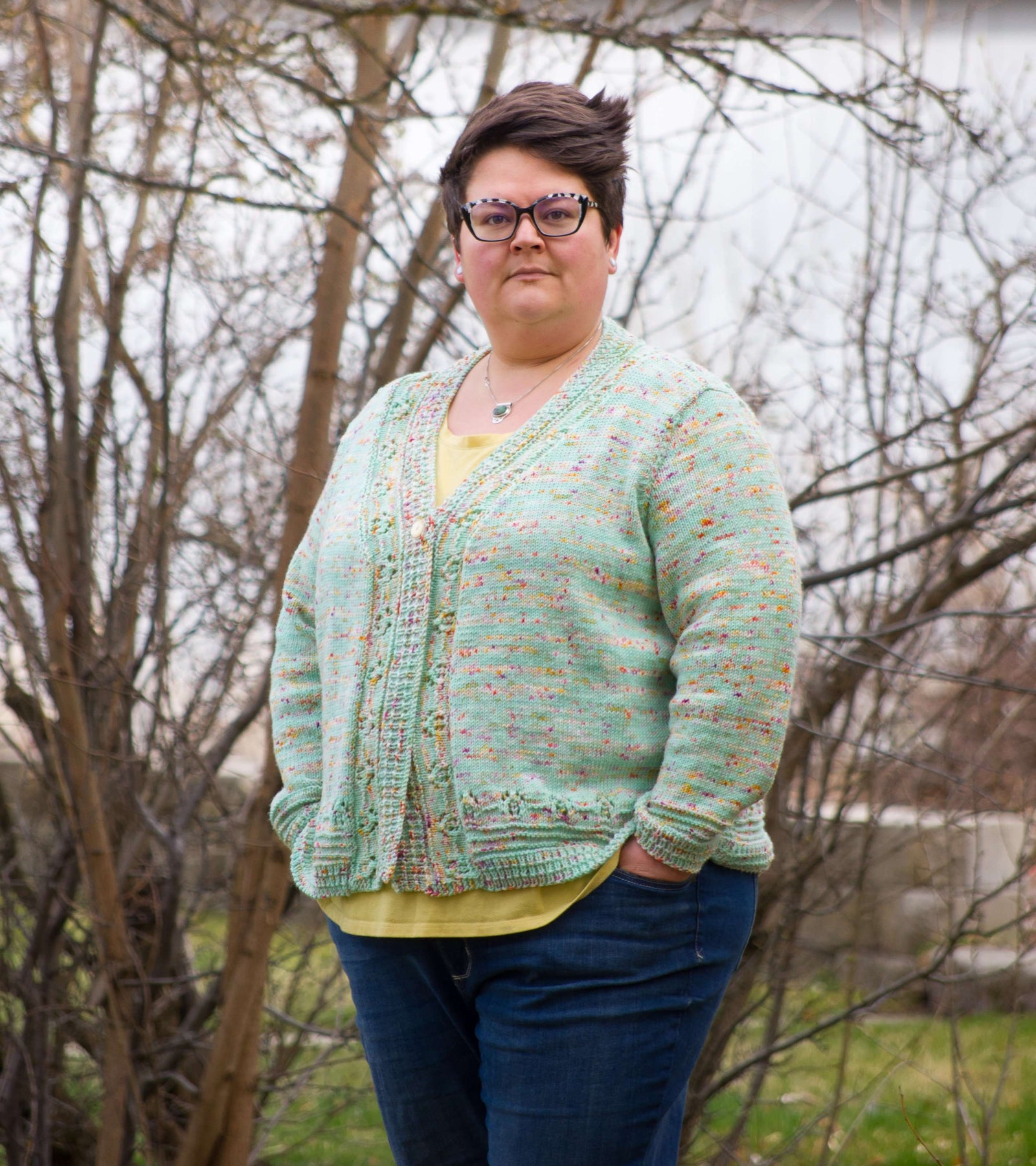 Lotusland Cardigan by Meghan Jones