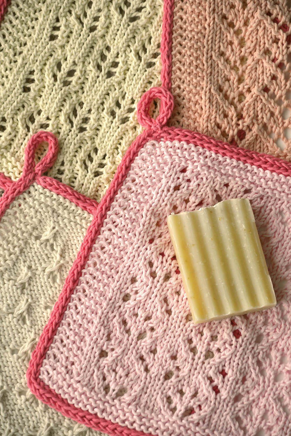 Macaron Wash Cloths by Universal Yarn Design Team-Patterns-Universal Yarns-Alpaca Direct