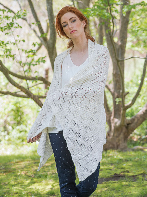 Marcy Shawl by the Berroco Design Team *Free Pattern*-Patterns-Berroco-Alpaca Direct Main image