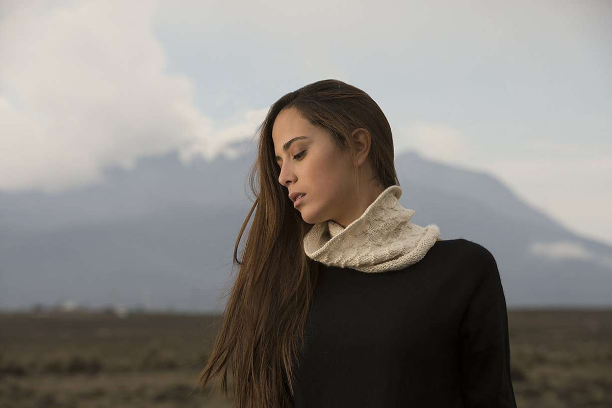 Maria Cowl by Laura Zukaite-Patterns-Berroco-Alpaca Direct