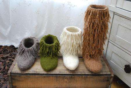 Moonkoosa Boots by Tiny Owl Knits-Patterns-Alpaca Direct-Alpaca Direct