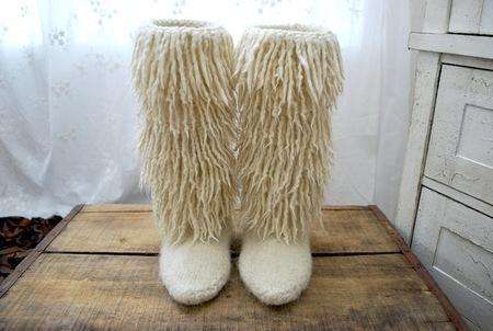 Moonkoosa Boots by Tiny Owl Knits-Patterns-Alpaca Direct-Alpaca Direct