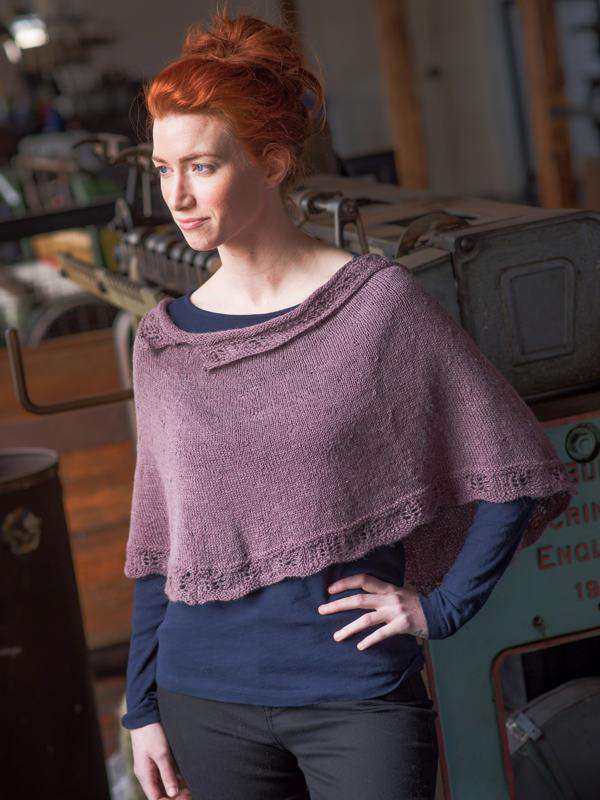 Nette Poncho by the Berroco Design Team-Patterns-Berroco-Alpaca Direct