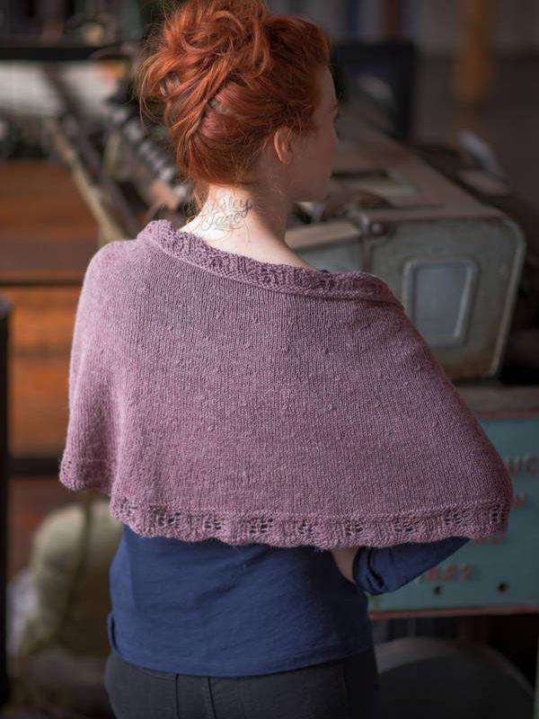 Nette Poncho by the Berroco Design Team-Patterns-Berroco-Alpaca Direct