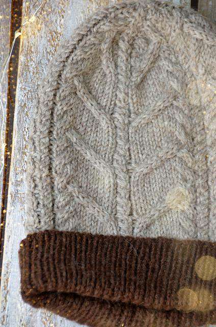 Nutmeg Hat and Mitten Set by Rachel Brockman-Patterns-Universal Yarns-Alpaca Direct