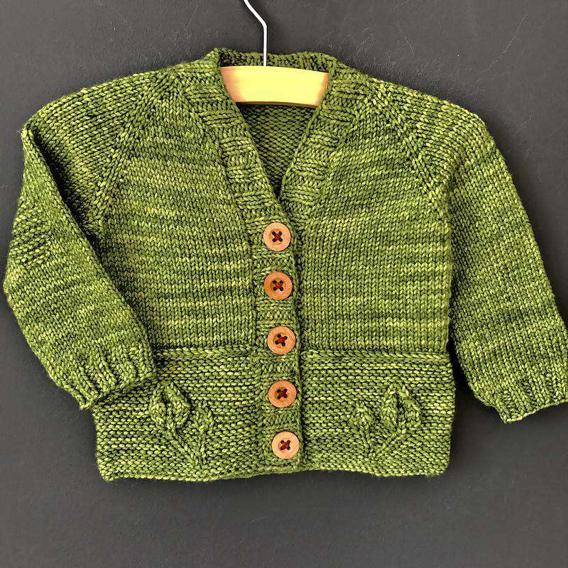 Petites Feuilles Cardigan by Lisa Chemery-Patterns-Lisa Chemery-Alpaca Direct