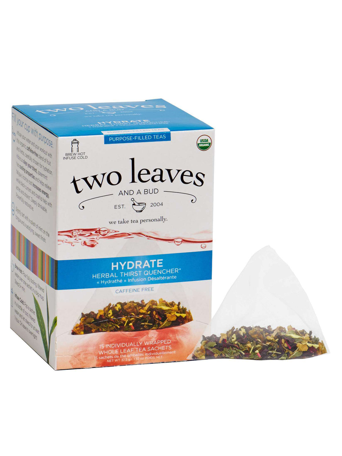 Two Leaves and a Bud Organic Hydrate Tea-Tea-Two Leaves and a Bud-Alpaca Direct