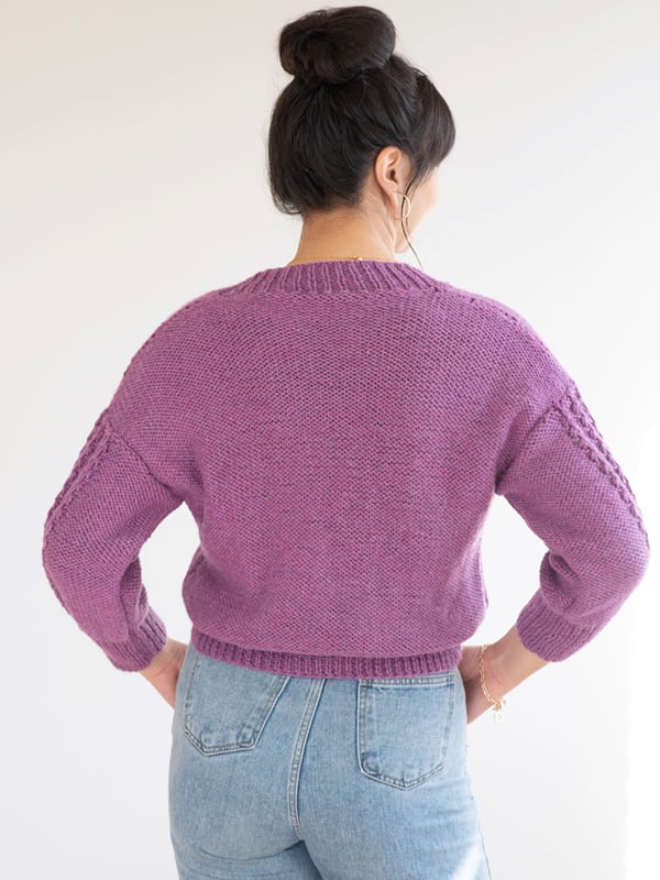 Pasithea Cropped Sweater by the Berroco Design Team *Free Pattern*-Patterns-Berroco-Alpaca Direct