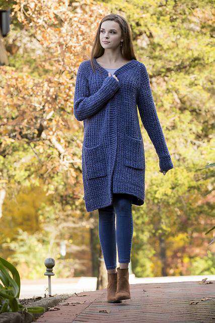 Penelope's Cardigan by Amy Gunderson-Patterns-Universal Yarns-Alpaca Direct