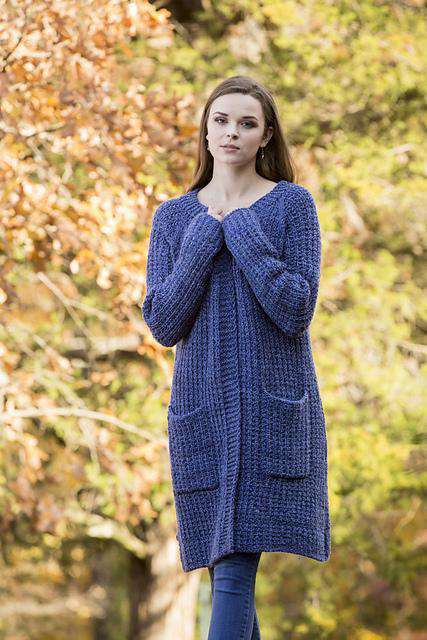Penelope's Cardigan by Amy Gunderson-Patterns-Universal Yarns-Alpaca Direct