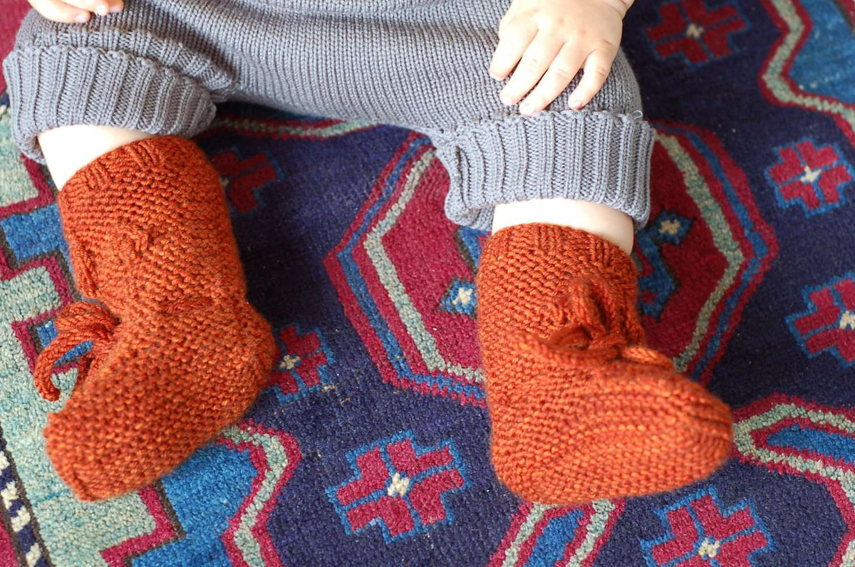 Petites Feuilles Boots by Lisa Chemery-Patterns-Lisa Chemery-Alpaca Direct