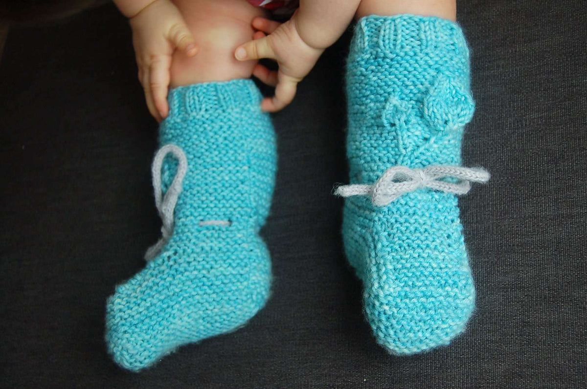 Petites Feuilles Boots by Lisa Chemery-Patterns-Lisa Chemery-Alpaca Direct