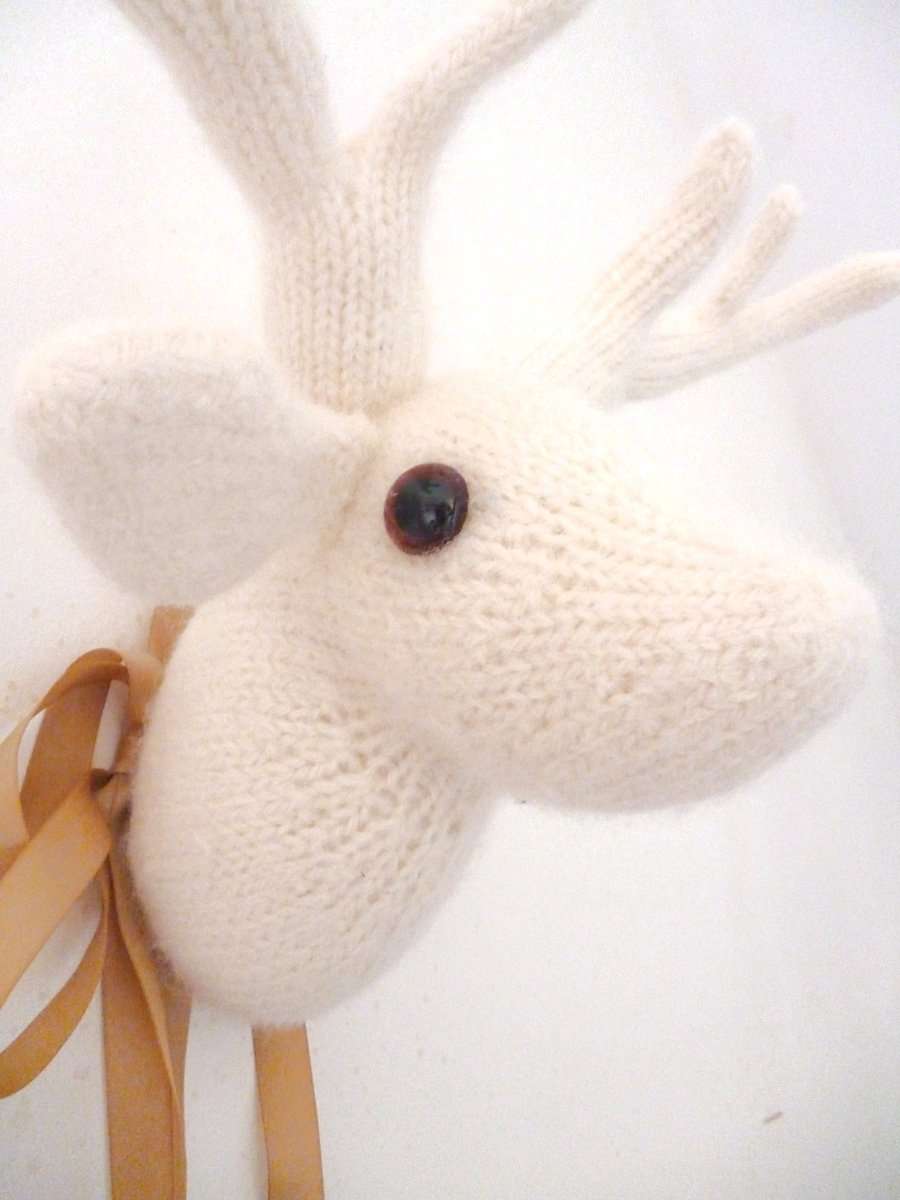 My Dear - A Deer Trophy by Claire Garland-Patterns-Claire Garland-Alpaca Direct